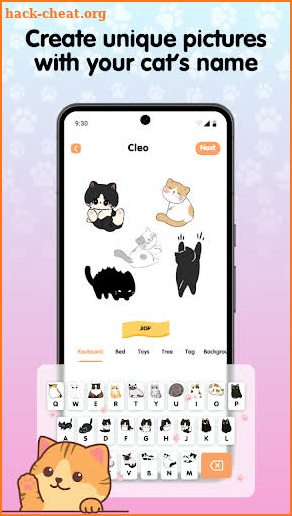 Cat Name Anime Language Filter screenshot