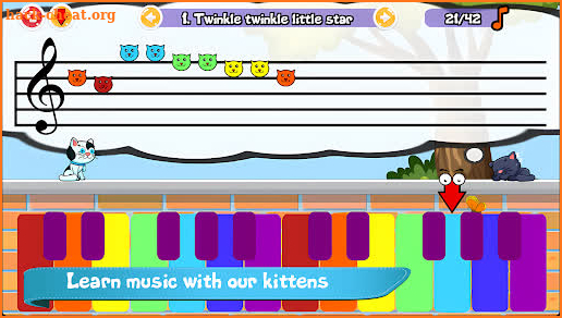 Cat Piano Meow - Sounds & Game screenshot