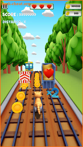 Cat Run 3D screenshot