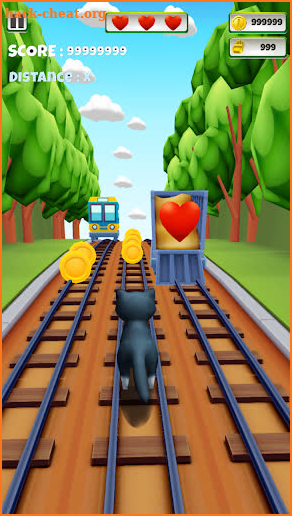 Cat Run 3D screenshot