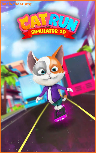 Cat Run Simulator 3D : Build & Design Home screenshot