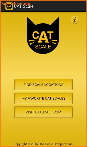 CAT Scale Locator screenshot