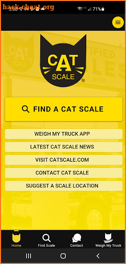 CAT Scale Locator screenshot