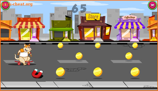 Cat skater screenshot