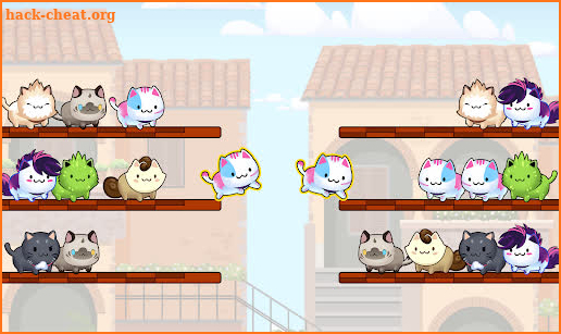 Cat Sort Puzzle screenshot