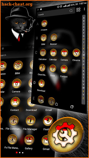 Cat Swag Launcher Theme screenshot