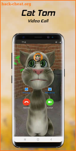 Cat Tom Calling : Fake Video Call screenshot