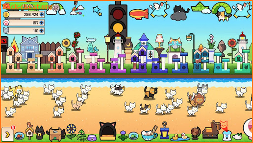 Cat town (Tap RPG) - Premium screenshot