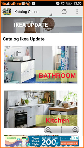 Catalog IKEA Online screenshot