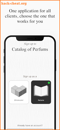 Catalog of Perfums screenshot