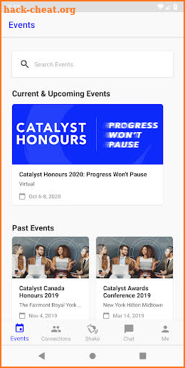 Catalyst Conference screenshot