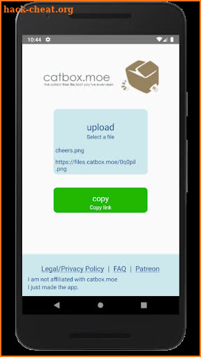 Catbox screenshot