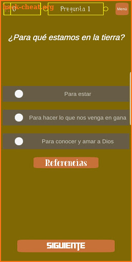 Catechism screenshot