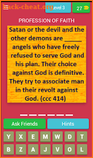 Catechism Quiz screenshot