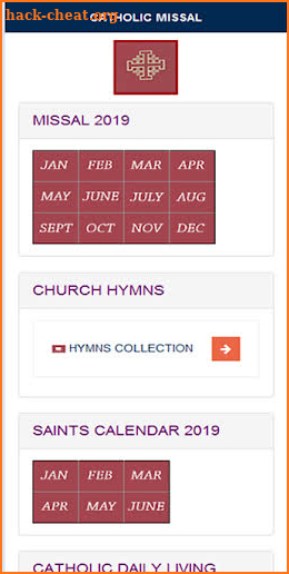 CATHOLIC MISSAL & DEVOTIONS 2021 screenshot