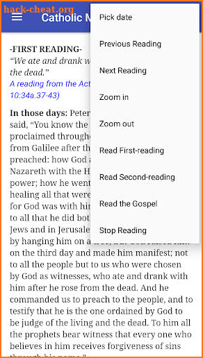 Catholic Missal Offline screenshot