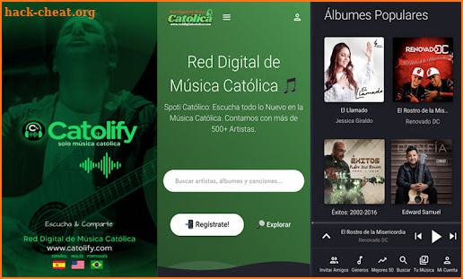 Catolify - Música Católica screenshot