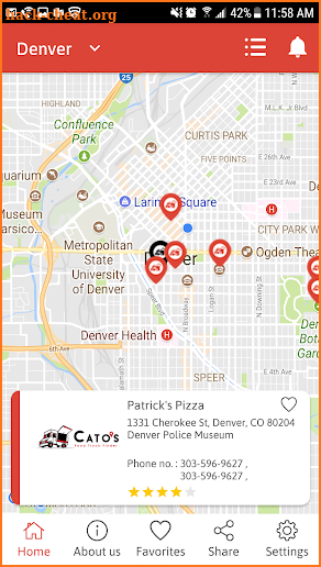 Cato's Food Truck Finder screenshot