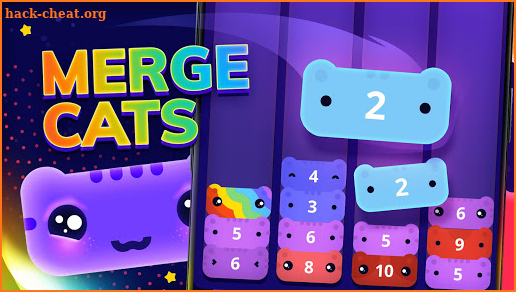 CATRIS - Merge Cat | Kitty Merging Game screenshot