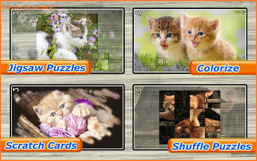 Cats & Kitten Kids Puzzle Game screenshot