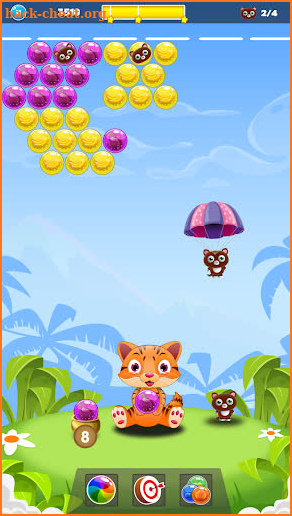 Cats Bubble Pop : Cat bubble shooter rescue game screenshot