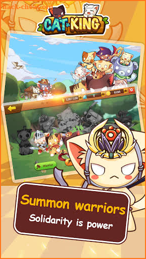 Cats King Premium - Battle Dog Wars: RPG Summoner screenshot