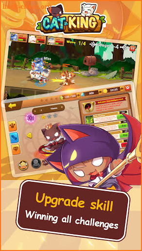 Cats King Premium - Battle Dog Wars: RPG Summoner screenshot