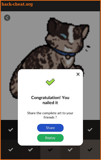 Cats Sandbox Coloring - Cat Color By Number screenshot