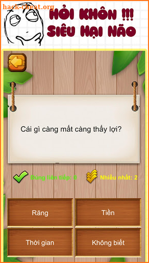 Câu hỏi triệu phú - Trả lời nhanh như sấm screenshot