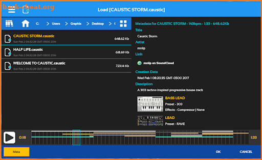 Caustic Guide screenshot