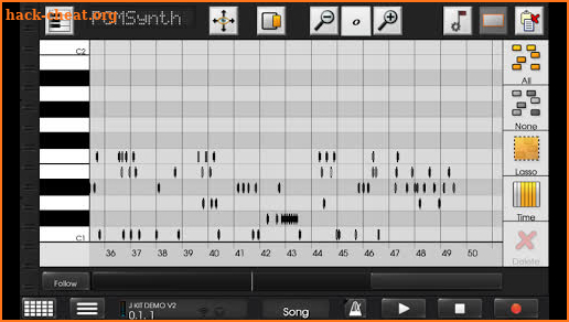 Caustic Jazz Drum Kit Preset screenshot