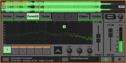 Caustic Mastering screenshot