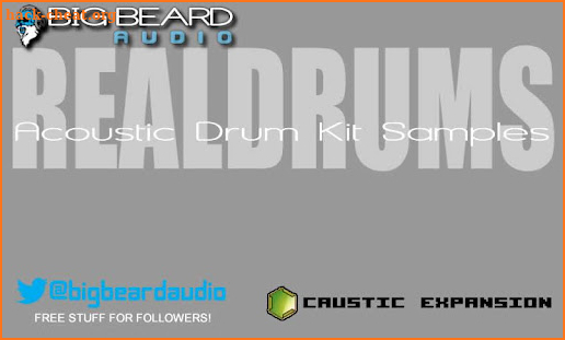 Caustic Pack REALDRUMS VOL. 1 screenshot