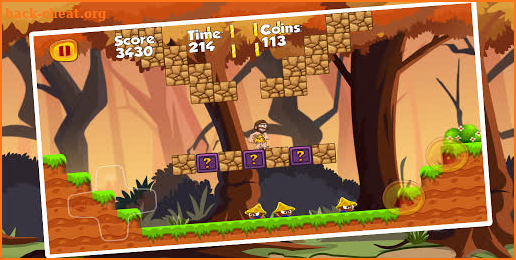 Caveman Adventure : Jungle World Run screenshot