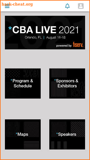 CBA Event App screenshot