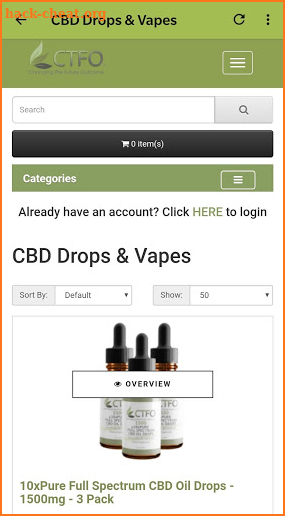 CBD - by CTFO screenshot