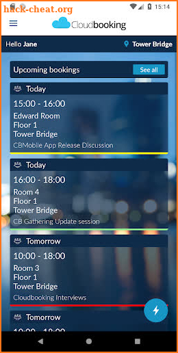 CBMobile - Cloudbooking screenshot