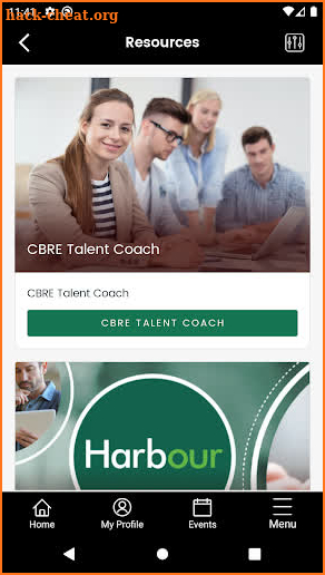 CBRE Connect screenshot