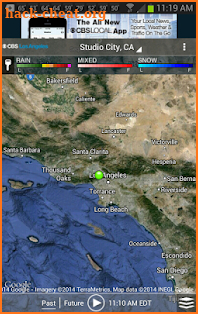 CBS LA Weather screenshot