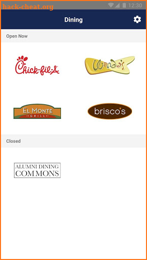 CBU Dining screenshot