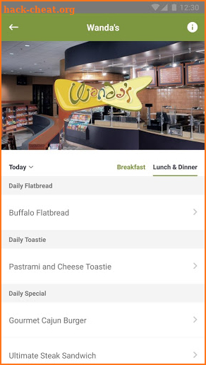 CBU Dining screenshot