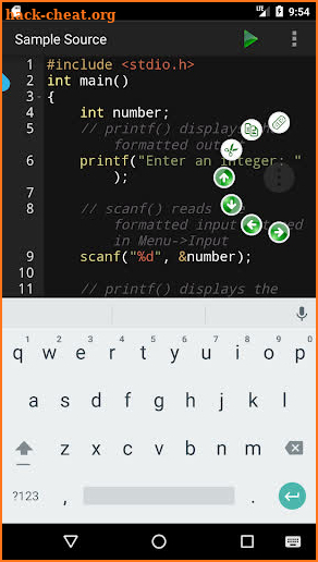 C/C++ Programming Compiler screenshot