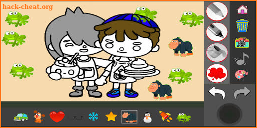 ccplay toca life coloring book screenshot