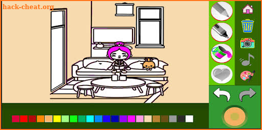 ccplay toca life coloring book screenshot