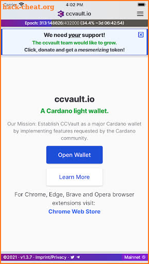 ccvault.io screenshot