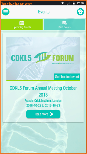 CDKL5 Forum screenshot