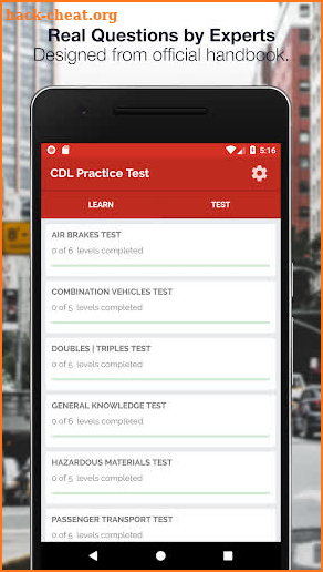 CDL Practice Test 2021 screenshot