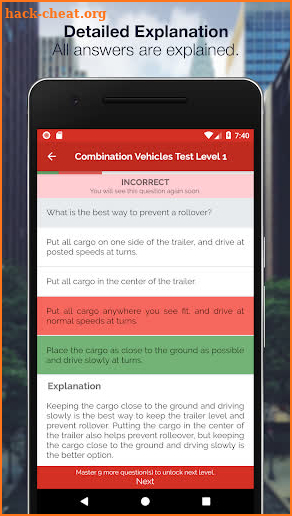 CDL Practice Test 2021 screenshot