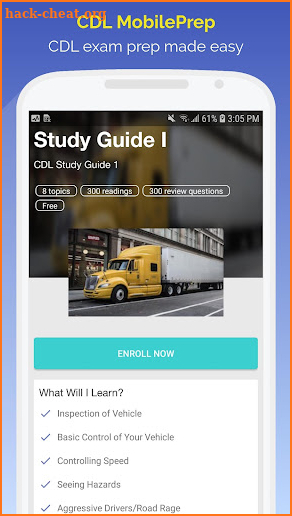 CDL Prep & Practice Test 2023 screenshot