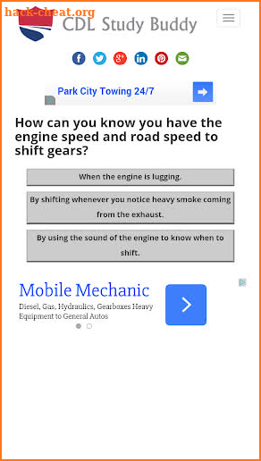 CDL Study Buddy screenshot